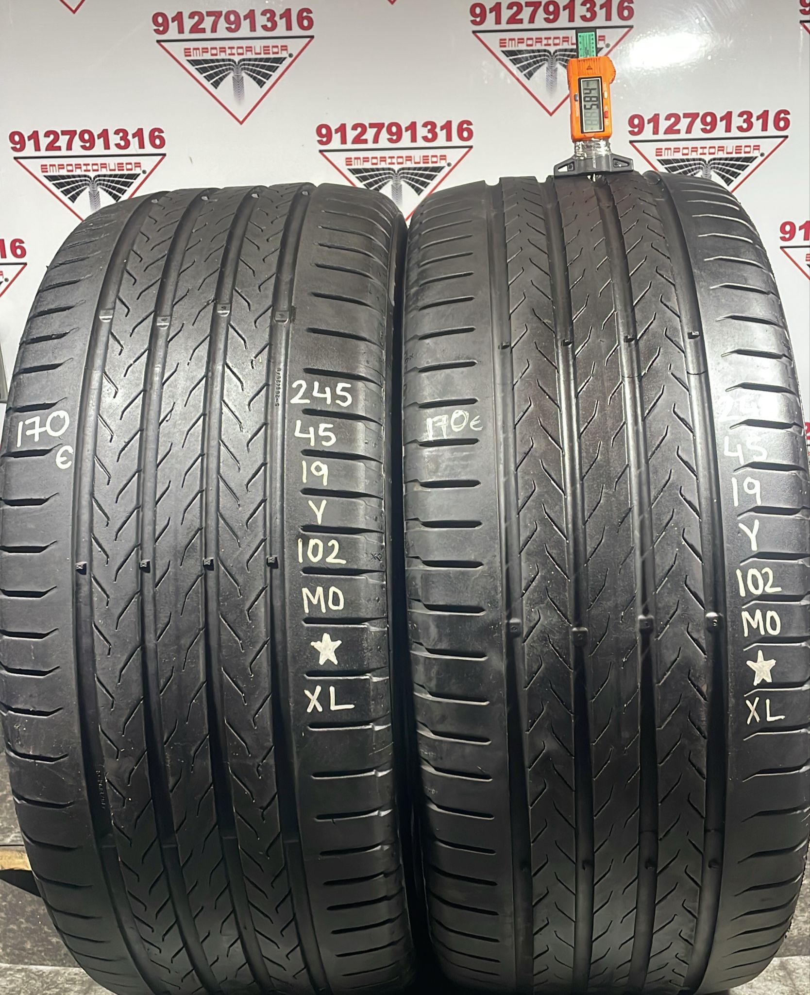 CONTINENTAL ECOCONTACT 6 USADO  245/45 R19 102 Y